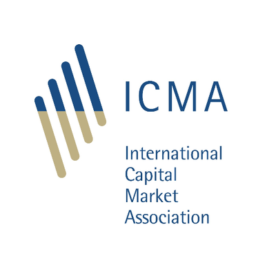 국제자본시장협회(ICMA) 로고. ICMA는 최근 지속가능연계채권 활성화를 위한 원칙을 발표했다. /ICMA 공식 트위터 