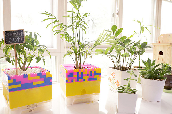 친환경 재생 화분으로 재탄생한 폐플라스틱/현대백화점