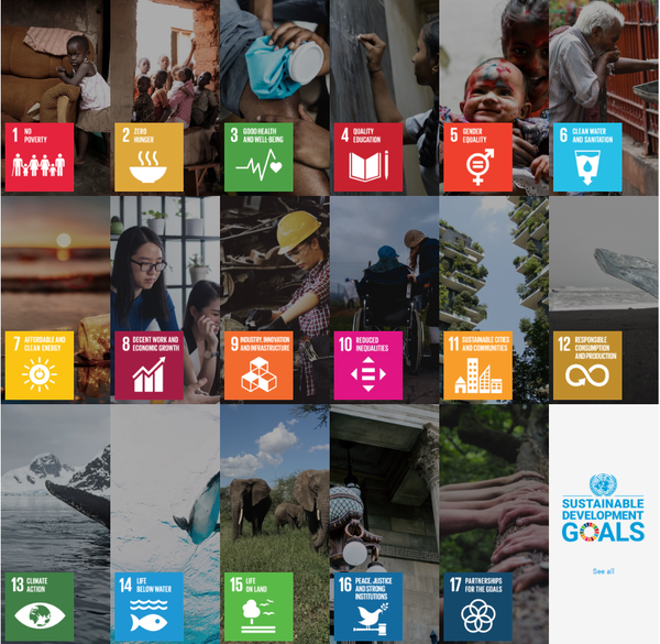  유엔지속가능발전목표(SDGs)의 17대 목표. 최근 기업의 SDGs 달성 현황을 측정하기 위한 ‘SDGs 기업 추적(Corporate Tracker)' 플랫폼이 콜롬비아에서 출시됐다./유엔