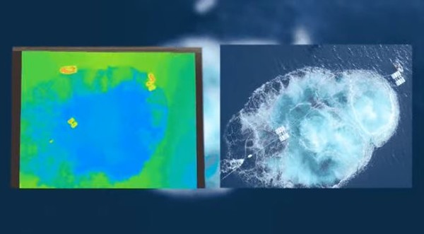 오션텀은 해수면 온도를 바꾸는 것 뿐 아니라 실시간으로 해양 현황을 모니터링할 수 있다/오션텀