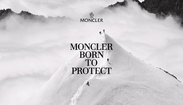 프랑스 산악 전문 패션 브랜드인 몽클레르가 보다 적극적인 친환경 활동을 펼치고자 최근 '본 투 프로텍트(Born to Protect)' 프로젝트를 진행한다고 밝혔다. / 몽클레르 
