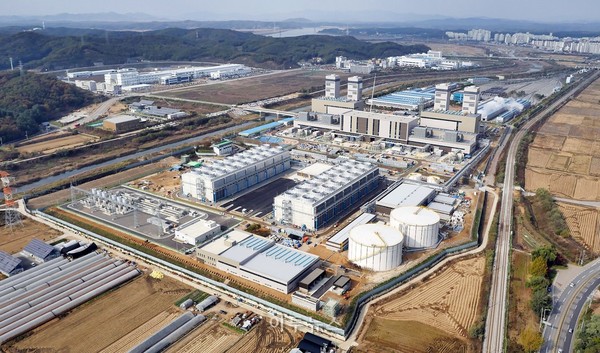 SK E&S가 운영 중인 파주 LNG 복합 발전소/SK E&S