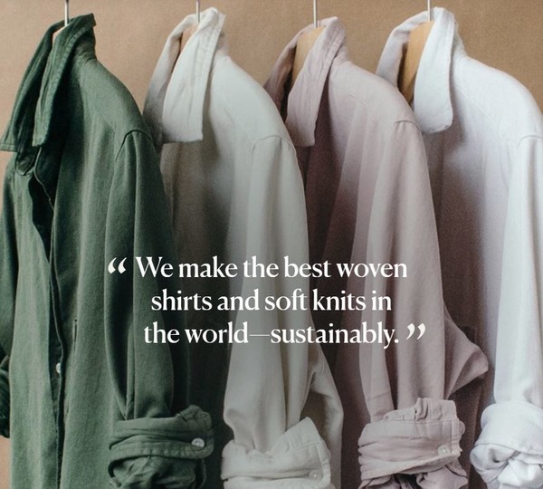 미국 여성의류 기업 ‘프랭크 앤 에일린(Frank & Eileen)’는 100% 자연 원자재로 여성 의류를 제작한다/프랭크 앤 에일린