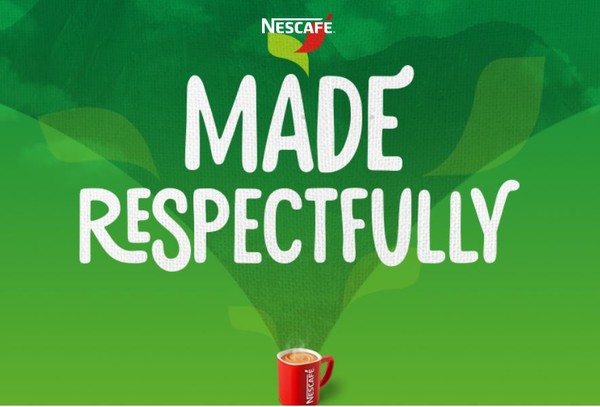 네슬레(Nestle)는 지난 10년간 지속가능성 성과를 담은 보고서를 발간했다/네스카페