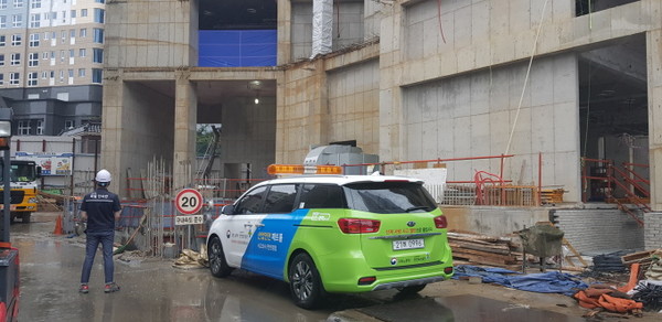 패트롤 현장점검. 사진출처=안전보건공단