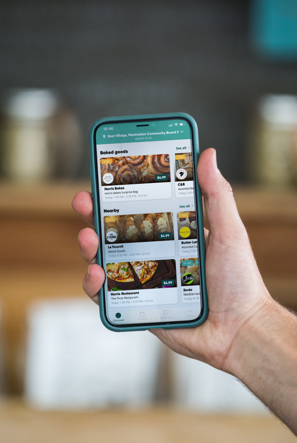 식당 내 남은 음식 폐기를 방지하기 위해 판매자와 소비자를 연결하는 투굿투고앱