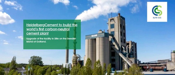 세계 2위 시멘트 회사인 하이델베르크시멘트가 스워덴 공장을 2030년까지 탄소 중립화시킨다고 발표해, 그동안 기후변화 대응에 소극적이었던 시멘트 업계에 새바람이 불 것으로 기대받고 있다. / 하이델베르크시멘트