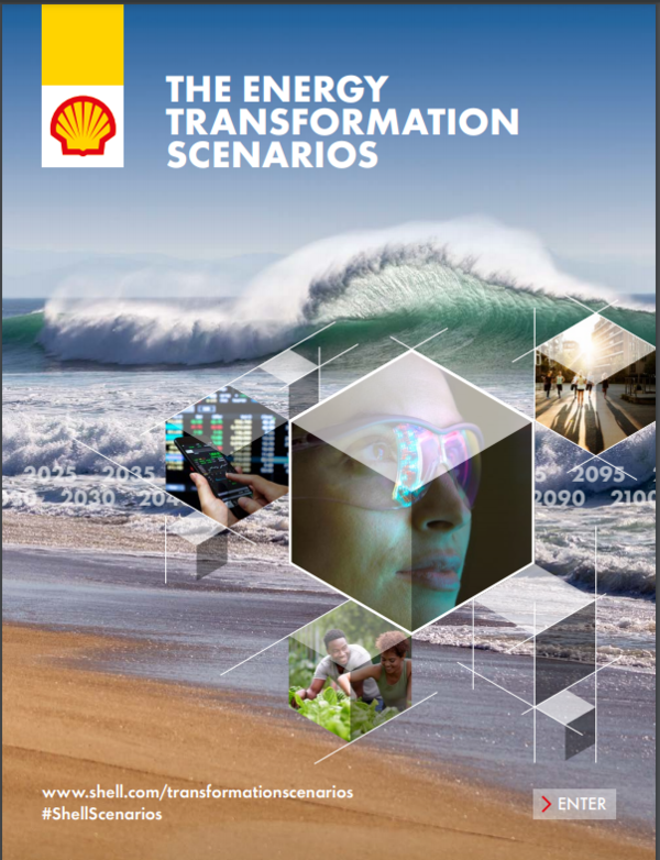 로얄더치쉘이 발표한 에너지 전환 시나리오/ 로얄더치쉘