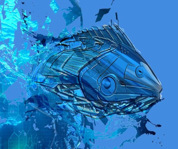 아쿠아이는 해양 환경을 보존하고 농부들의 의사결정을 돕기 위해 드론, 인공위성 등을 갖춘 로봇 물고기를 개발했다/아쿠아이