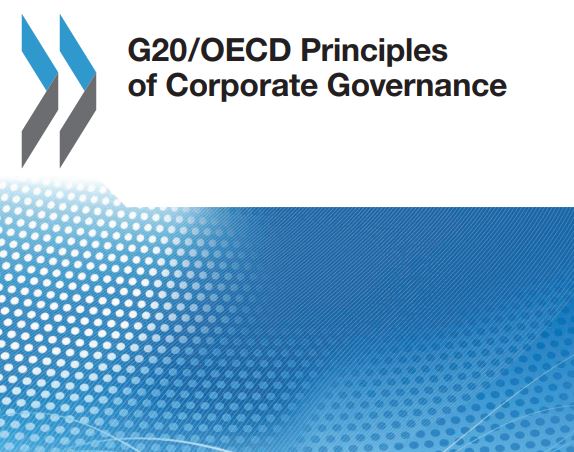 OECD는 기업 지배구조를 강화하는 방향으로 'OECD 기업지배구조 원칙(Corporate governance principles)' 개정을 검토하겠다고 밝혔다/OECD