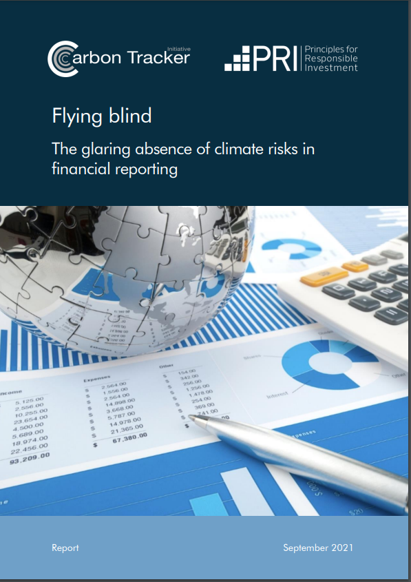 카본 트래커의 글로벌 기업 재무제표 기후 리스크 분석 보고서/ Carbon Tracker