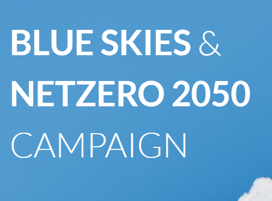 푸른하늘과 2050년 넷제로 캠페인/blue skies&netzero 2050 캠페인 사무국