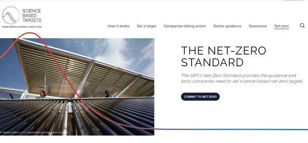 SBTi는 28일(현지시각) 기업 넷제로 약속을 평가하고 검증하기 위한 세계 최초의 프레임워크인 ‘넷제로 표준(Net-Zero Standard)’을 출범한다고 밝혔다./SBTi