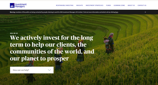 악사그룹은 2022년부터 기후 영향을 받는 정도에 따라 포트폴리오 기업을 4가지 등급으로 분류한다./악사 홈페이지