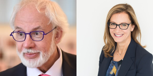 로버트 에클스 교수와 잔 로저스.