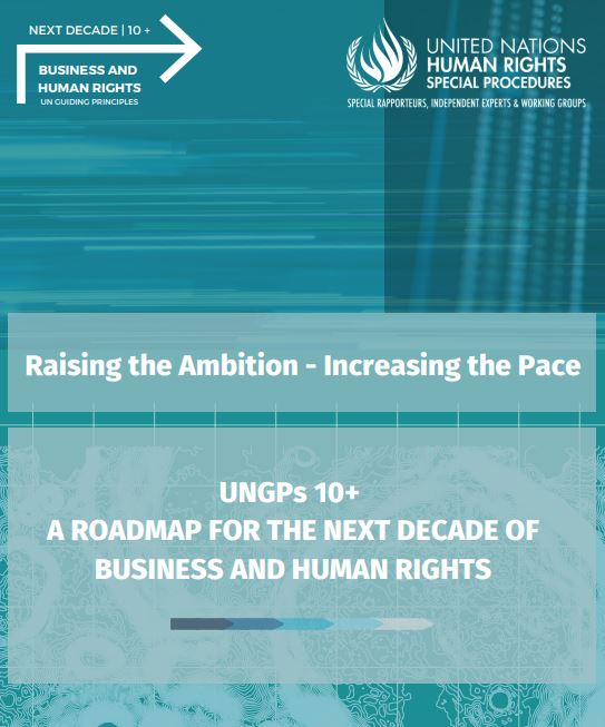 올해 10주년을 맞이한 UNGPs는 그동안의 성과와 도전과제를 평가해 로드맵을 제시했다./ UNGPs