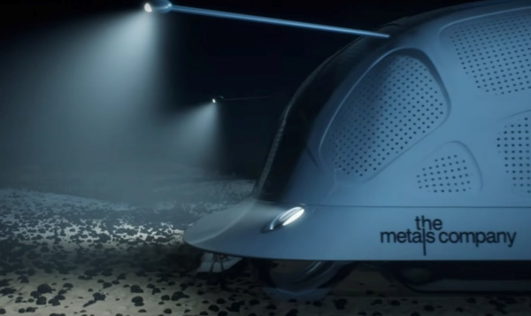 더 메탈스 컴퍼니의 심해 채굴 홍보 영상의 한 장면. "결국 자연을 파괴하는 것 아니냐"는 비판이 나왔다./The Metals Company