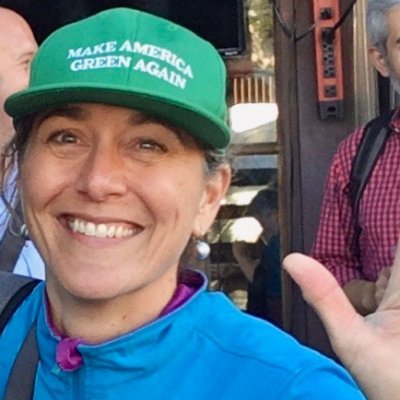 런드 온 창업자이자 기후 인플루언서로 활동 중인 안드레아 런드./ 안드레아 런드 트위터