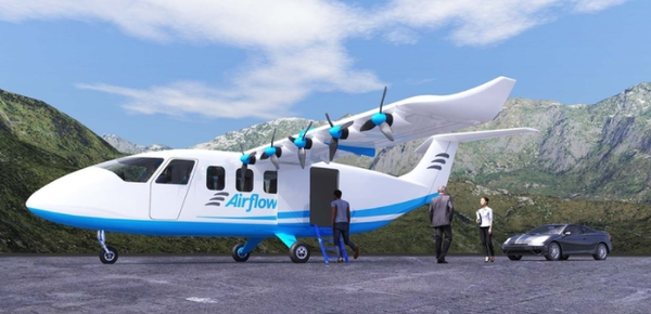 에어플로우사의 전기비행기