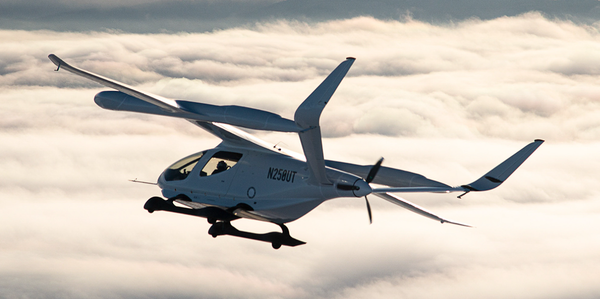 베타 테크놀로지스의 전기비행기