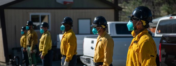 FFRP의 소방대원들이 대기하고 있다/FFRP홈페이지