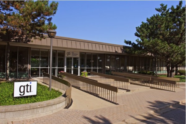 미국 일리노이 주에 있는 GTI사의 전경/홈페이지