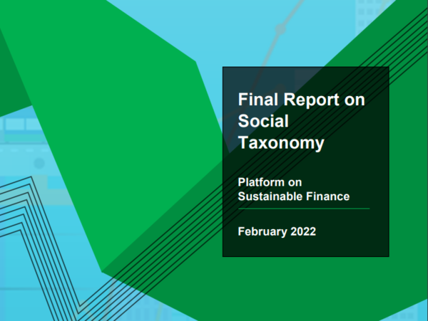 EU는 2월 28일 소셜 택소노미 최종 보고서를 발간했다./ EU집행위원회
