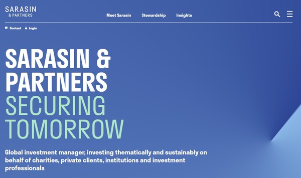 유럽의 대기업들에게 경고장을 보낸 투자자 가운데 주도적인 역할을 하고 있는 사라신앤파트너스/홈페이지