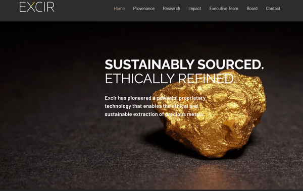 영국 왕립 조폐국은 캐나다의 '엑시르'와 협업해 전자 폐기물에서 금을 추출하는 공장을 짓겠다고 밝혔다./엑시르 홈페이지