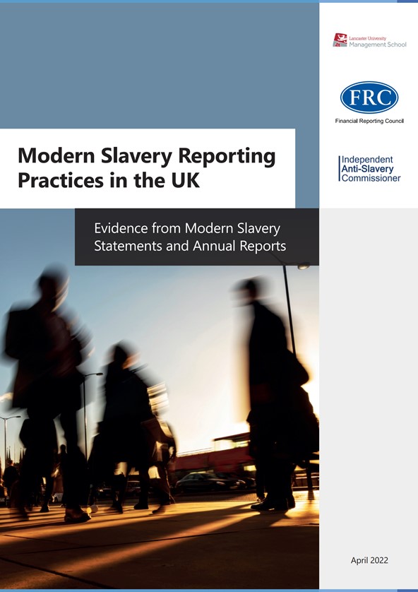 FRC는 '현대판 노예제' 공시에 관한 보고서 현황을 조사해서 발표했다. 공시 형태는 현대판 노예제 방지법에 따른 온라인 성명과 기업의 연례 보고서로 분류해서 조사했다./FRC