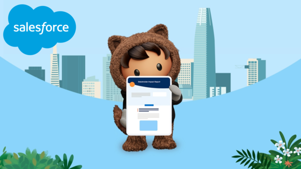 세일즈포스는 재무와 ESG를 연결해 공시와 더불어 수익을 창출하고 있다./ 세일즈포스