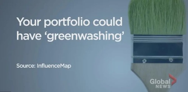 캐나다의 지속가능 금융 부문 확대는  환경이미지를 조장하는 '그린워싱'에 해당한다는 비판을 야기했다/인플루언스맵