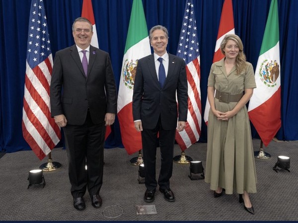 지난 10일 제9차 미주정상회담에 참석한 캐나다 외무부 멜라니 졸리 장관 / 멜라니 졸리 트위터 