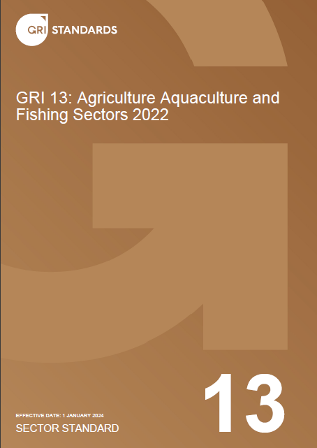 이번에 GRI가 발표한 표준에 대한 보고서 표지/ GRI