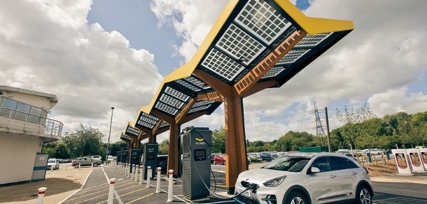 에너지 수퍼허브 옥스포드 충전소의 상상도/홈페이지