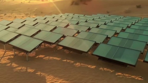 미국 지속 가능한 식수 기술 회사인 소스 글로벌(SOURCE Global)은 세계 최초로 태양광패널을 이용한 재생 가능한 식수 기술을 개발했다/소스 글로벌