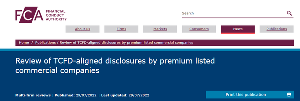 FCA와 FRC가 기업 공시 내용을 검토한 결과 지난해 대비 개선됐지만 구체성 확보가 필요하다고 말한다./FCA