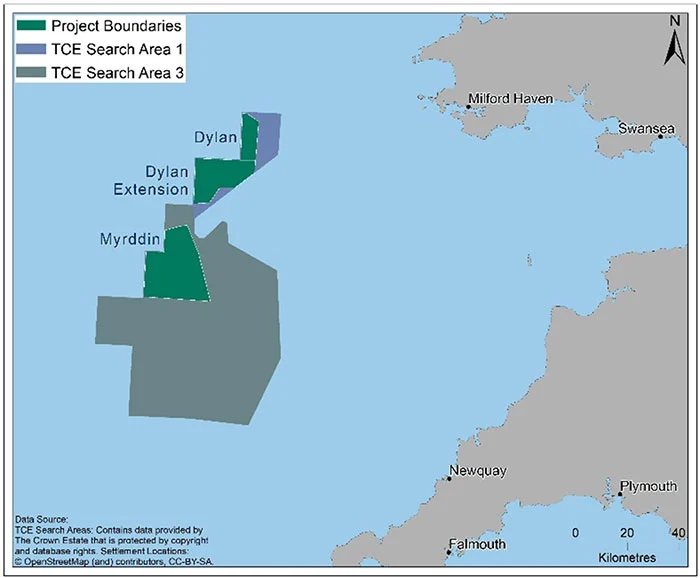 더 크라운 에스테이트의 '탐색 영역'을 나타낸 지도./TheCrownEstate