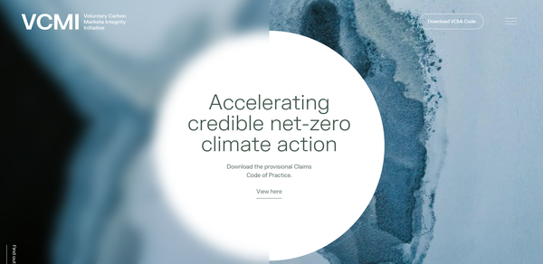 지난해 출범한 VCMI, 지난 6월에는 지침도 발표했다. 탄소배출권 거래의 투명성을 제고 방안에 이목이 쏠린다./ VCMI