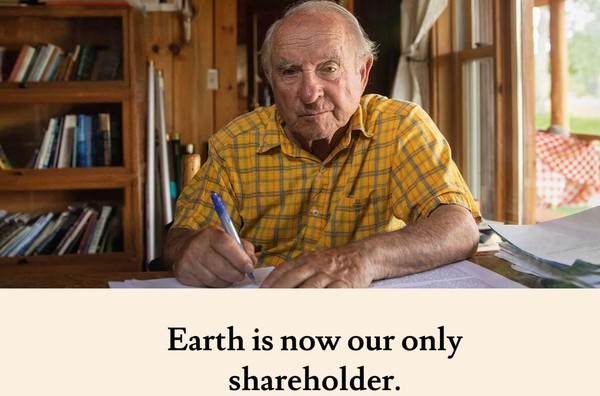 50년이상 운영해온 회사를 지구에 환원한다며 성명을 발표한 창립자 이본 쉬나드의 모습./ 파타고니아