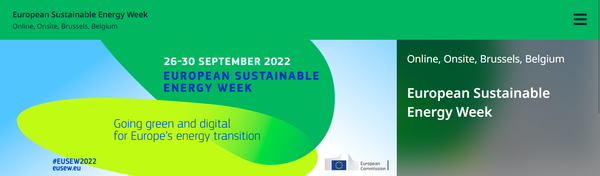 이번달 26일부터 30일까지 EUSEW가 진행된다. 이후에는 유럽 에너지 관련 주요 회의가 이어진다./ EUSEW