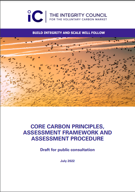 IC-VCM에서 지난 7월 발표한 계획의 표지./ IC-VCM 