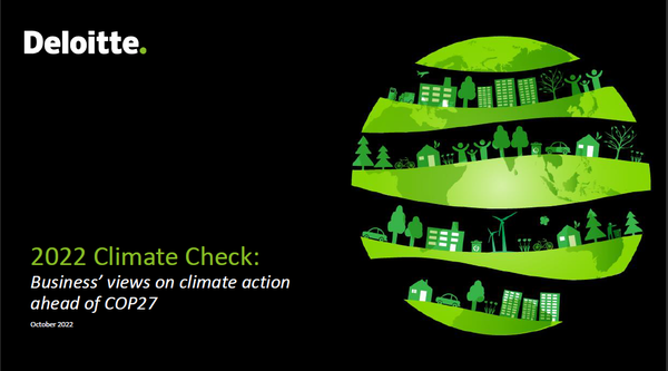 보고서 표지. 산업계 지도자를 대상으로 설문조사를 진행하는 등 의견을 수렴했다./Deloitte global