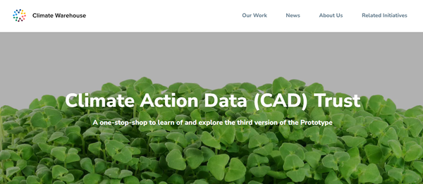 기후행동데이터 신탁. 세계은행은 클라이밋 웨어하우스 이니셔티브(CWI)와 이중계산 문제 해결에 협력해왔다./CWI 