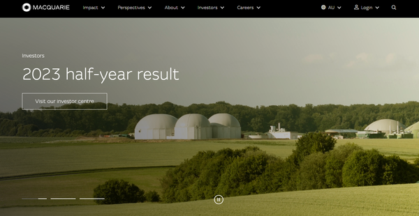 맥쿼리 그룹의 자회사가 배터리 스토리지 사업에 진출하면서 전력망 산업 경쟁이 심화되는 양상이다./Macquarie Group