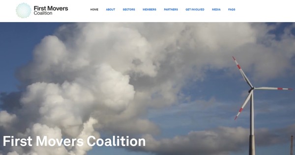 사진은 퍼스트무버연합의 홈페이지
