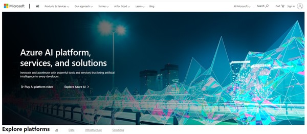 마이크로소프트 공급망 플랫폼 홈페이지