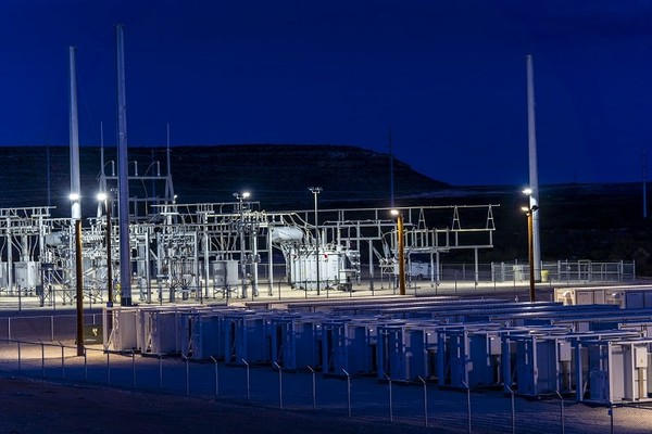 웨스트 텍사스에 위치한 주피터 파워의 배터리 에너지 저장 시스템의 모습. /주피터 파워