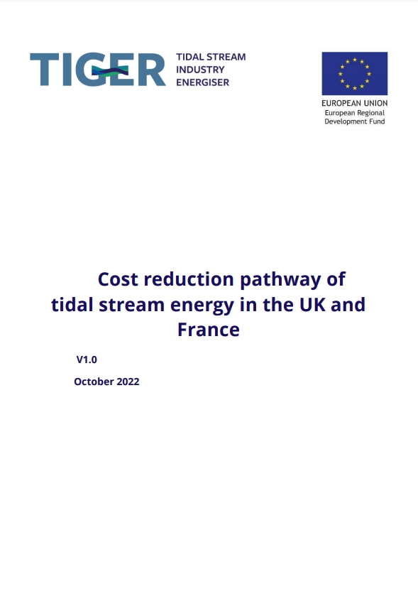 조력발전에 관한 보고서 표지
