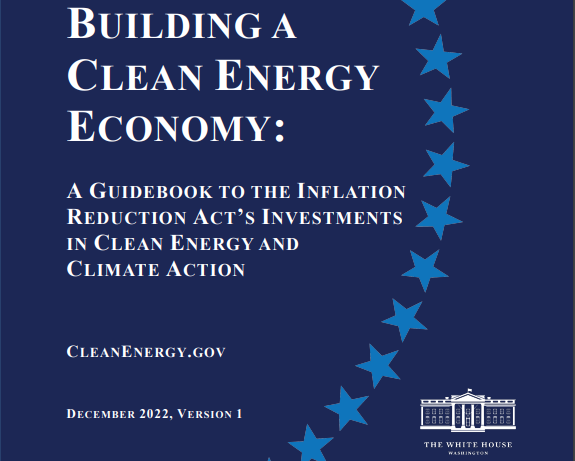 백악관이 발간한 IRA 가이드북/백악관